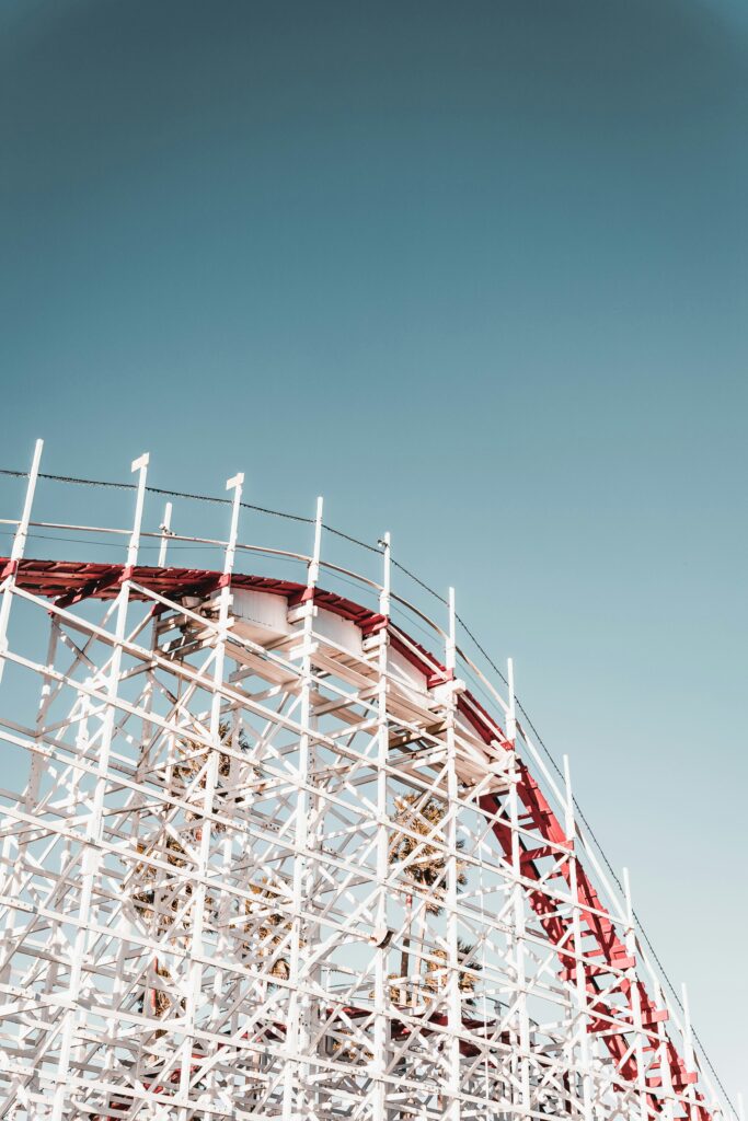 A roller coaster, a symbol of the potential for volatility in our 2025 Market Preview